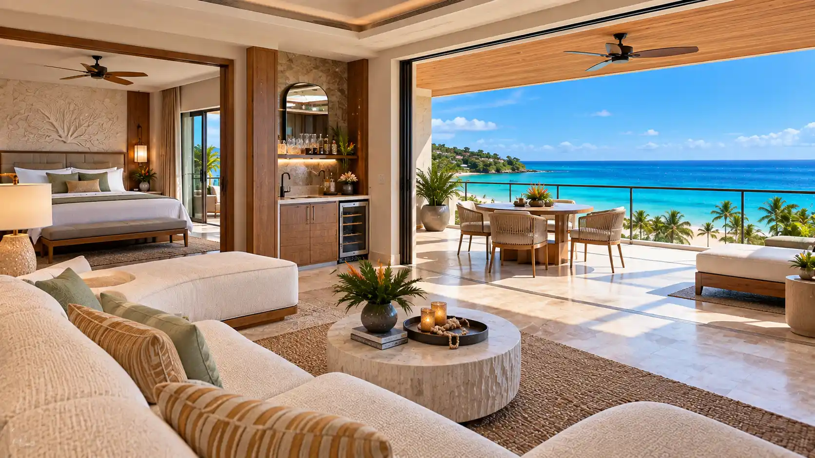 Beachfront Penthouse Suite